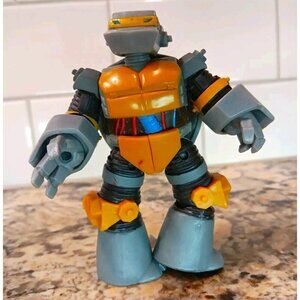 2012 Teenage Mutant Ninja Turtles Half Shell Heroes 4.5" Metalhead Figure TMNT